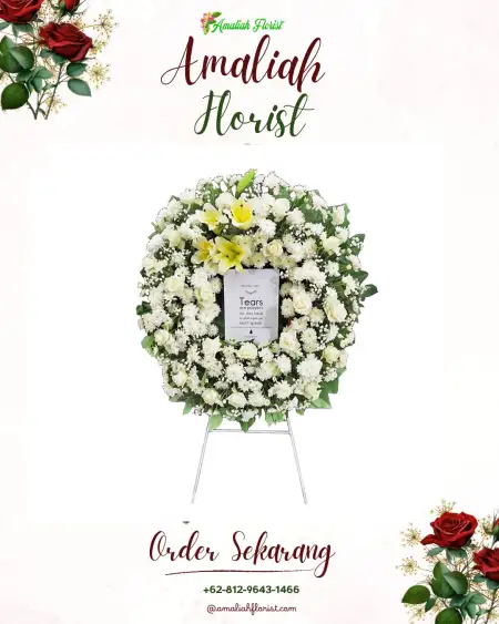 Krans Bunga Duka Genito